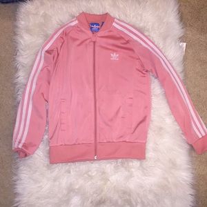Kids Pink adidas jacket